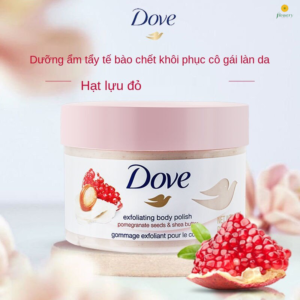 Tẩy Tế Bào Chết Dưỡng Ẩm Toàn Thân Dove Hương Lựu Đỏ