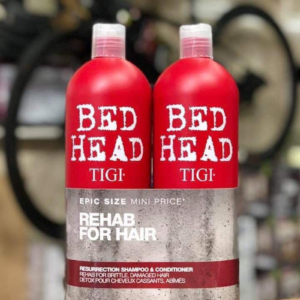 Bộ dầu xả dầu gội Bed Head Tigi đỏ phục hồi tóc Mỹ 750ml