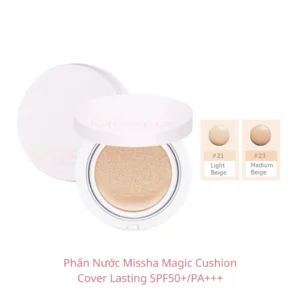 Phấn nước Missha Hồng Magic Cushion Cover Lasting Màu Hồng