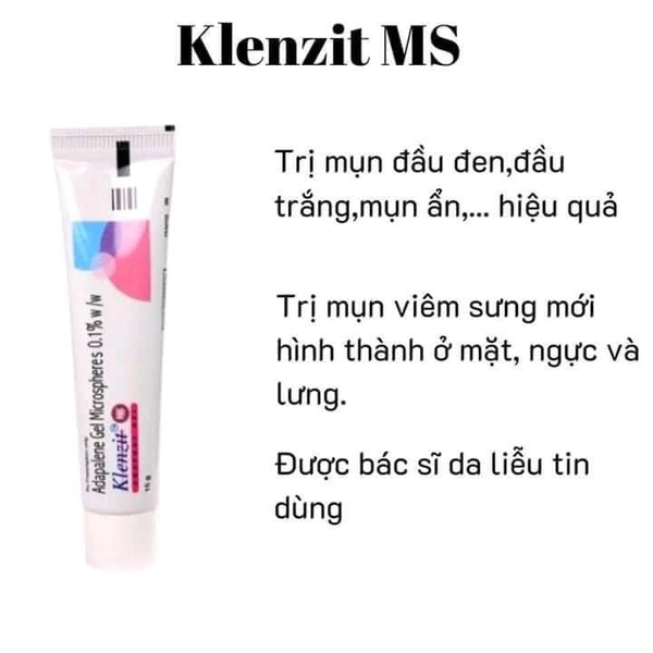 Kem Trị Mụn Klenzit MS 4 kem tri mun klenzit ms 2470 3