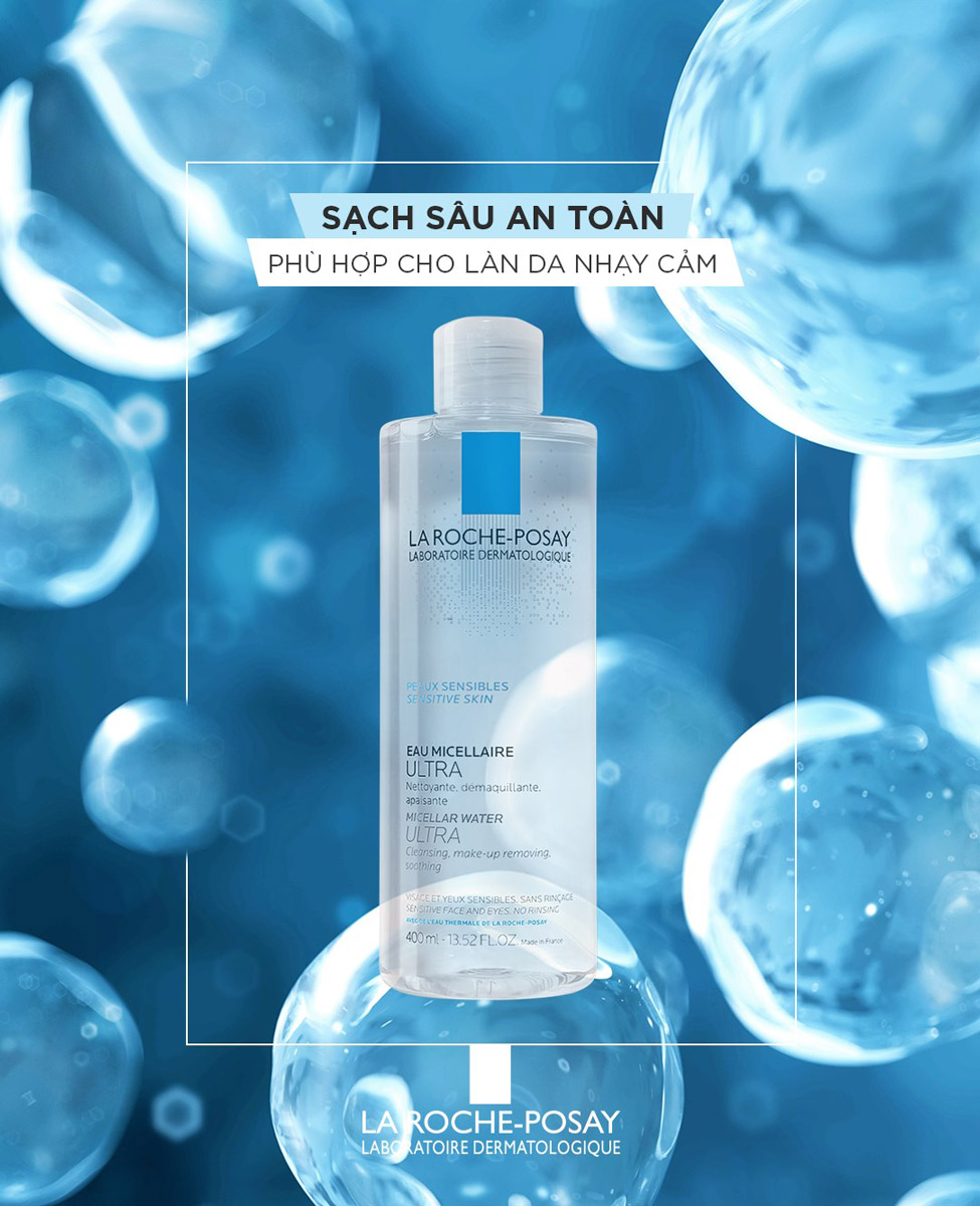 Nước Tẩy Trang La Roche-Posay Micellar Water Ultra Sensitive Skin Nước Tẩy Trang Dành Cho Da Nhạy Cảm La Roche-Posay Micellar Water Ultra Sensitive Skin