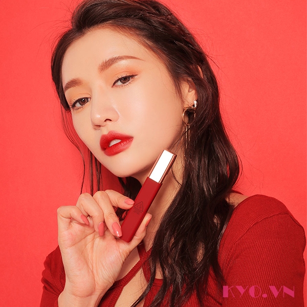 Son 3CE Cloud Lip Tint Macaron Red – Đỏ Tươi 1 son 3ce cloud lip tint macaron red do tuoi 2170