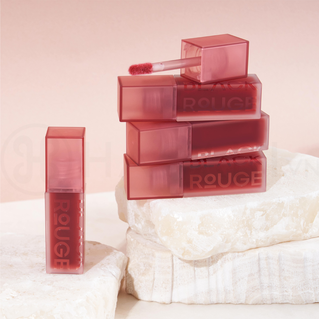 Son Tint Black Rouge DL04 Chili Layer - Đỏ Thuần 1 Son Tint Black Rouge Double Layer Over Velvet 4.1g