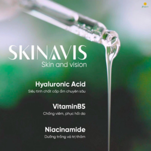 Serum Cấp Ẩm, Phục Hồi Da Hyaluronic Acid & Niacinamide B5 Skinavis 30ml