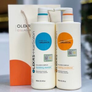 CẶP DẦU GỘI XẢ DƯỠNG TÓC CAO CẤP OLEXRS HAIR SALON ARGAN OIL 960ML