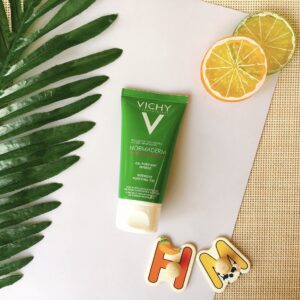 Sữa Rửa Mặt Vichy Dạng Gel Làm Sạch Sâu Da Dầu Mụn 50ml