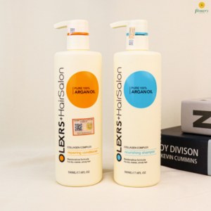 Cặp dầu gội xả Olexrs Argan Oil Collagen Hair Salon 500ml