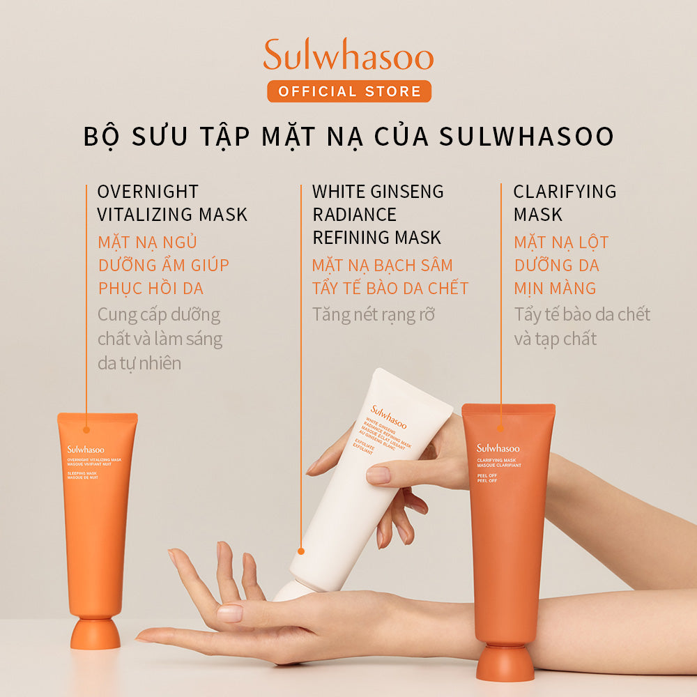 Mặt Nạ Ngủ Sulwhasoo Overnight Vitalizing Mask mini 35ml 1 mat na ngu sulwhasoo overnight vitalizing mask mini 35ml 2653