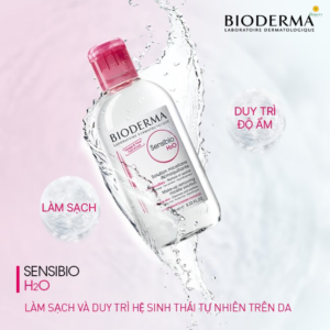 TẨY TRANG BIODERMA HỒNG 500ML