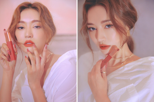 Son 3CE Cloud Lip Tint Live A Little – Màu Đỏ Nâu Ánh Cam 9 son 3ce cloud lip tint live a little mau do nau anh cam 2877 8