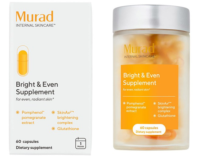 Viên Uống Chống Nắng Cải Tiến MURAD Bright and Even Supplement 1 Viên Uống Chống Nắng Murad Nội Sinh của Mỹ 60 viên mẫu mới
