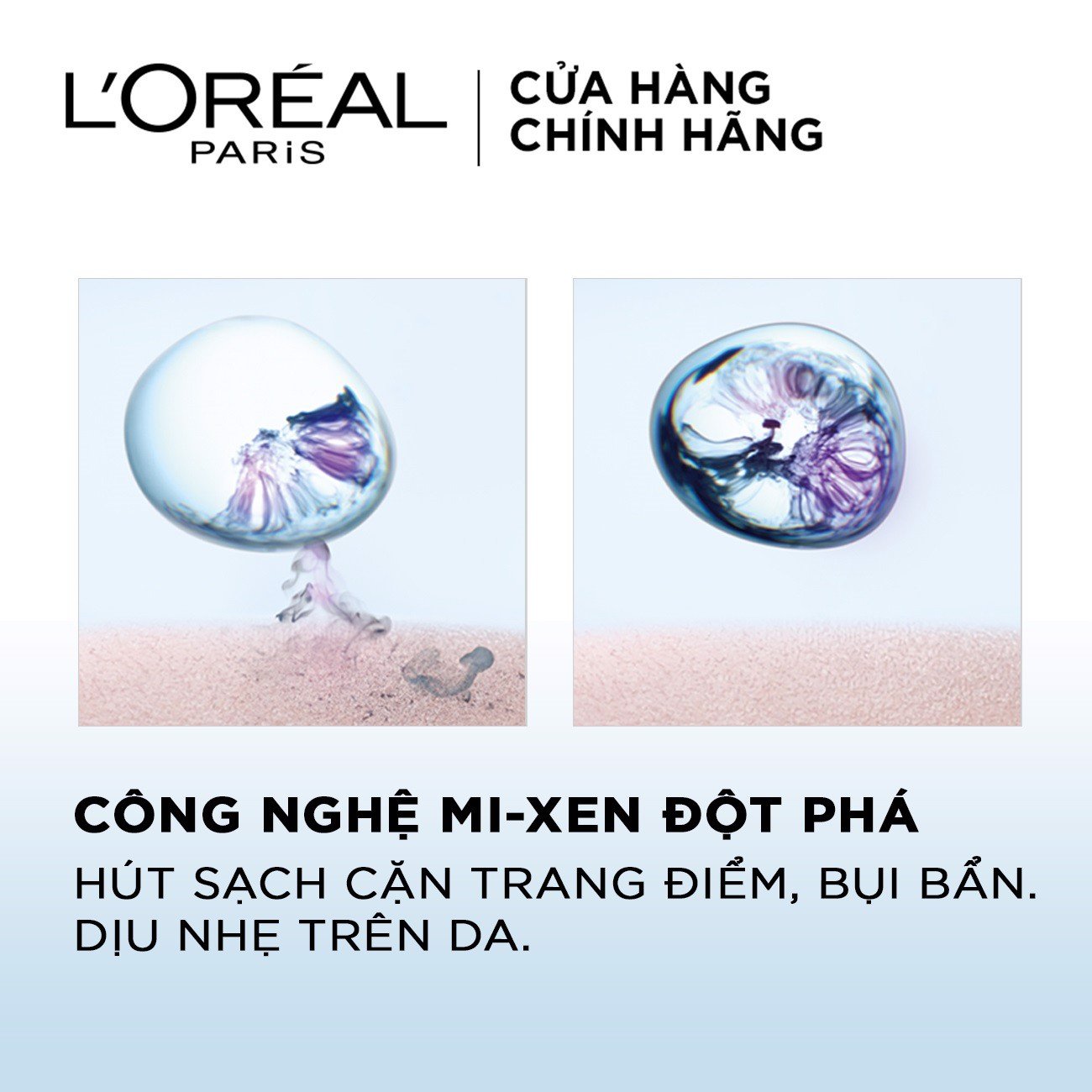 Nước Tẩy Trang Và Làm Sạch Dưỡng Ẩm (Hồng) L'Oreal Paris 3-in-1 Micellar Water 3-in-1 Moisturizing Even For Sensitive Skin 2 nuoc tay trang va lam sach duong am hong loreal paris 3 in 1 micellar water 3 in 1 moisturizing even for sensitive skin 3148 1