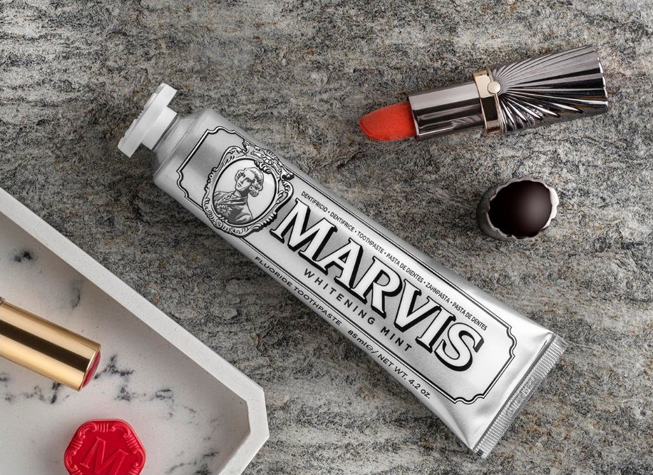 KEM ĐÁNH RĂNG BẠC HÀ MARVIS WHITENING MINT TOOTHPASTE 3 kem danh rang bac ha marvis whitening mint toothpaste 3391 2