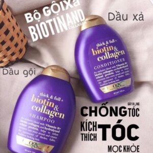Dầu Gội OGX Biotin & Collagen - 385ml