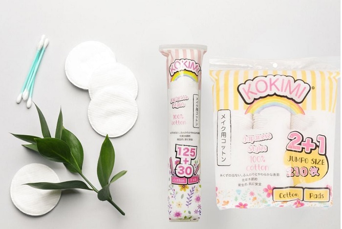 Top 6 bông tẩy trang tốt cho da dầu mụn sạch sâu, dịu nhẹ, an toàn 2 bong-tay-trang-tot-cho-da-dau-mun