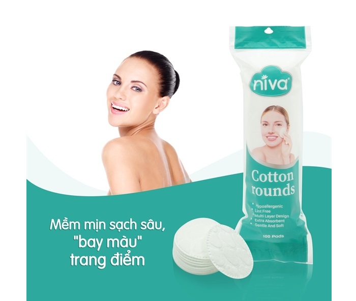 Top 6 bông tẩy trang tốt cho da dầu mụn sạch sâu, dịu nhẹ, an toàn 6 bong-tay-trang-tot-cho-da-dau-mun
