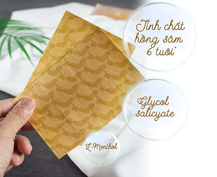 Cao Dán Hồng Sâm Hàn Quốc Himena, Bịch 20 Miếng 1 cao dan hong sam han quoc himena bich 20 mieng 3951